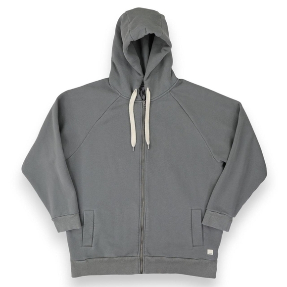 Vuori Tops - Vuori Gray Oversize Hoodie Sweatshirt